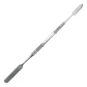 ESPATULA Q02 DE ACERO INOXIDABLE – DOBLE PUNTA PROFESIONAL PARA REPARACION DE CELULARES