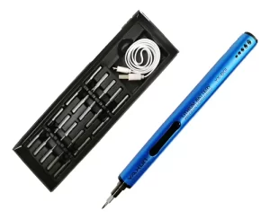 DESTORNILLADOR ELÉCTRICO INALÁMBRICO YAXUN YX-801 – RECARGABLE CON 14 PUNTAS INTERCAMBIABLES