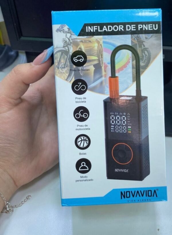 INFLADOR DE AIRE PARA RUEDAS DIGITAL