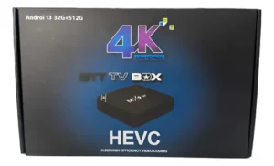 TV BOX 4K HEVC ANDROID 13 32+512