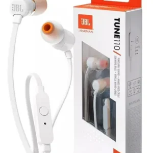 AURICULARES JBL TUNE110 COM MICROFONO - CABLE DE 1.1 METROS