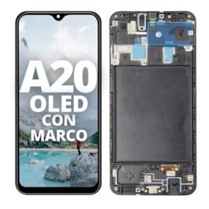 SAMSUNG A20 OLED CON MARCO
